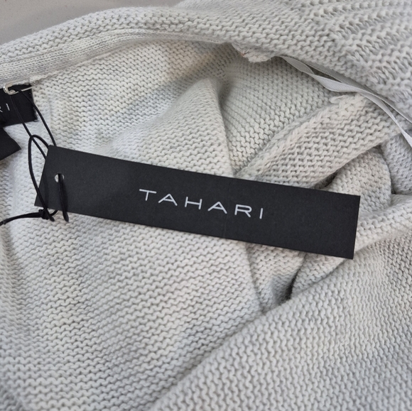 Tahari Open Front Hooded Cardigan - Size 3X - Picture 11 of 12